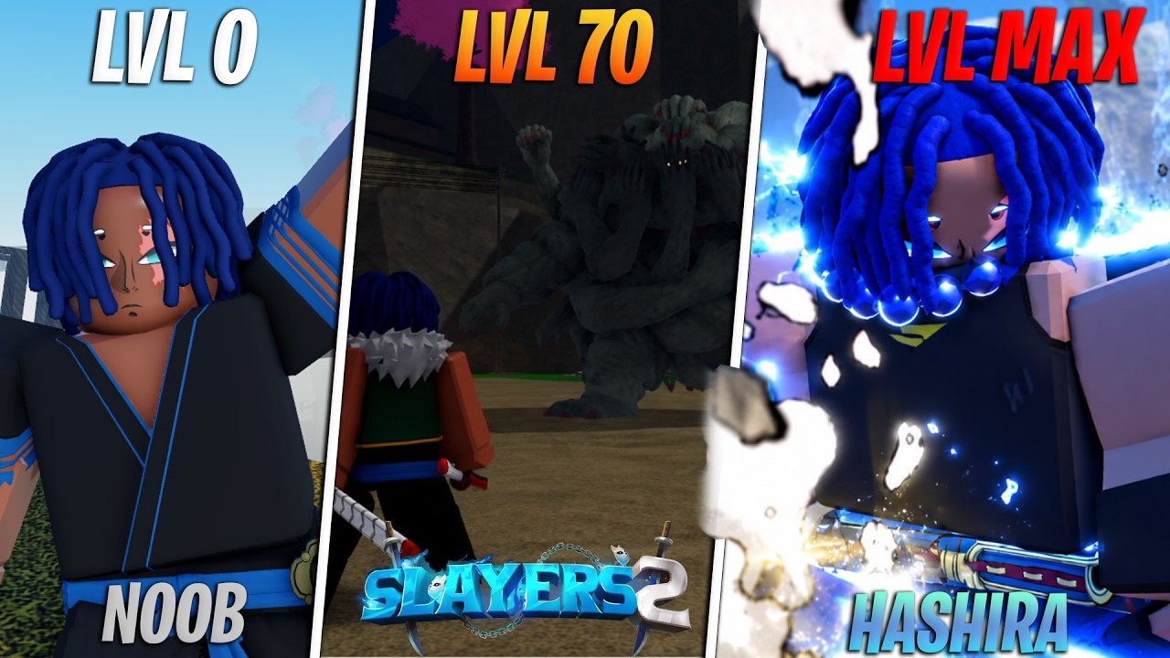 ПОЛНОЕ ПРОХОЖДЕНИЕ Project Slayers 2 В ОДИНОЧКУ: от новичка до МАКСИМАЛЬНОГО УРОВНЯ ХАШИРА!