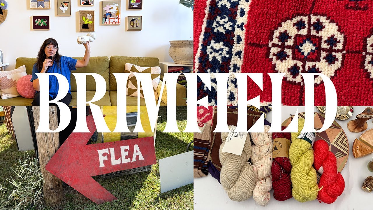 Brimfield ✿ Thrift With Me ✿ Knitters Edition