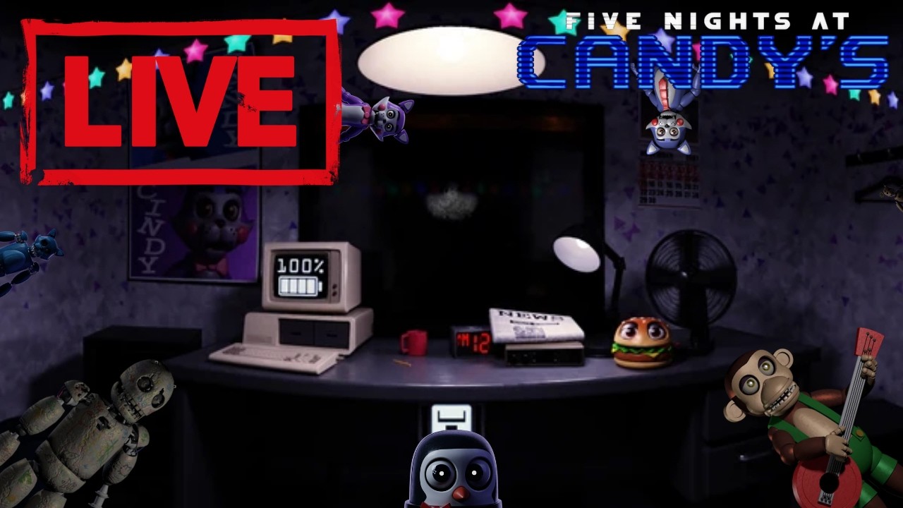 [LIVE] Five nights at Candys 1Remastered mit euch