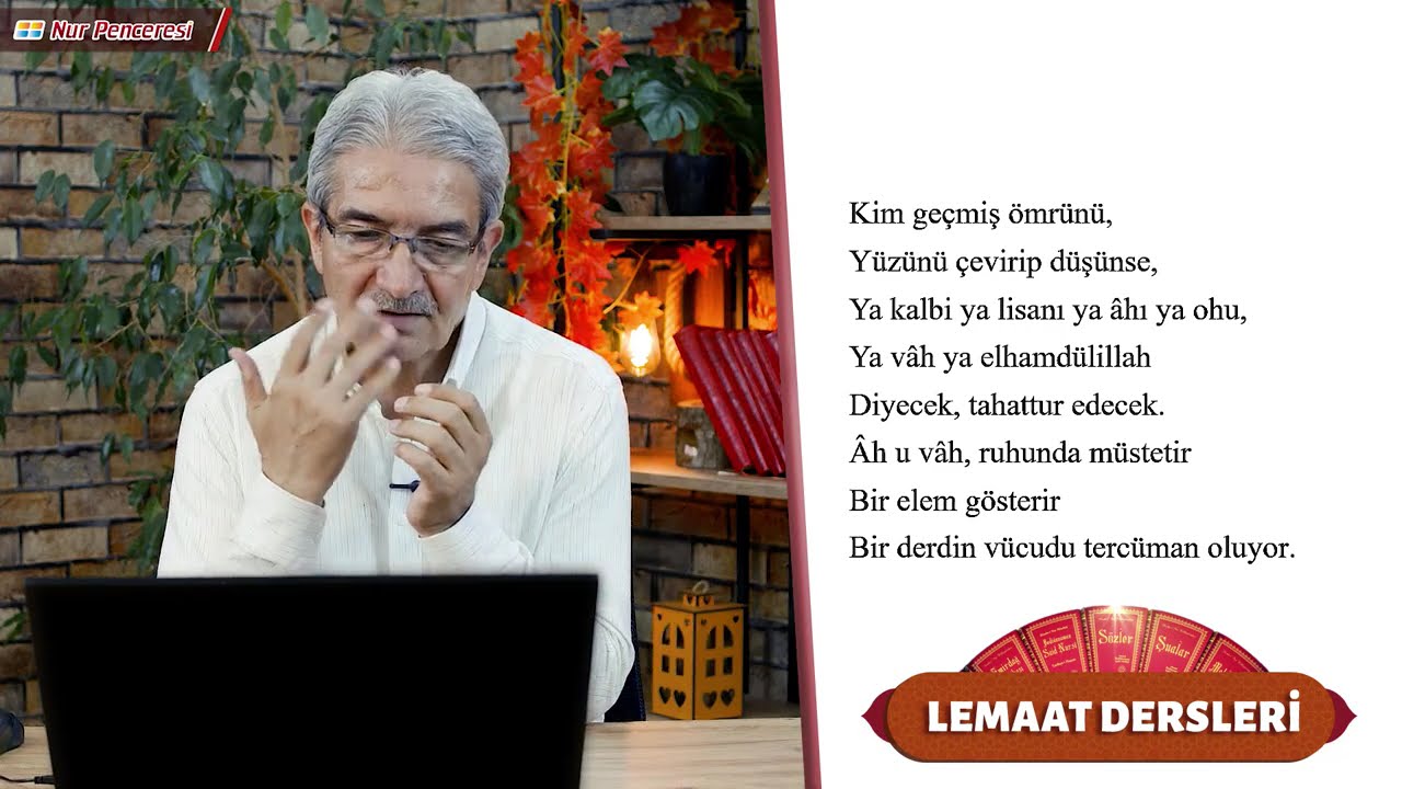 Mutlu olmanın yolu zorluklara tebessümden geçer / Lemaat Dersleri 38. Bölüm /  Prof. Dr. Şadi EREN