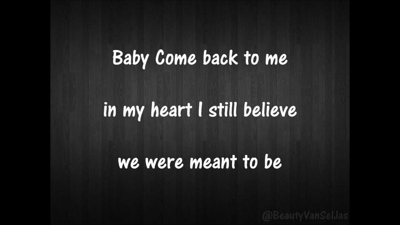 Vanessa Hudgens - Come Back To Me (HQ + Lyrics)