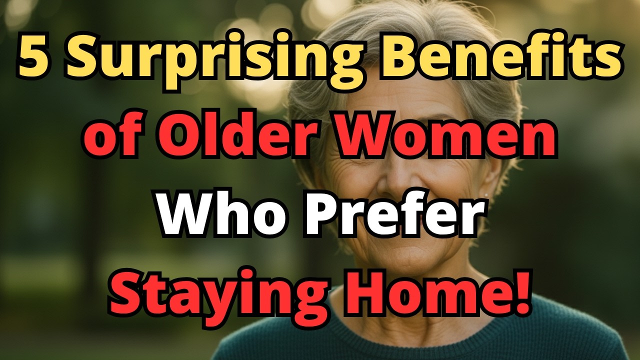 5 Surprising Benefits of Older Women Who Prefer Staying Home
