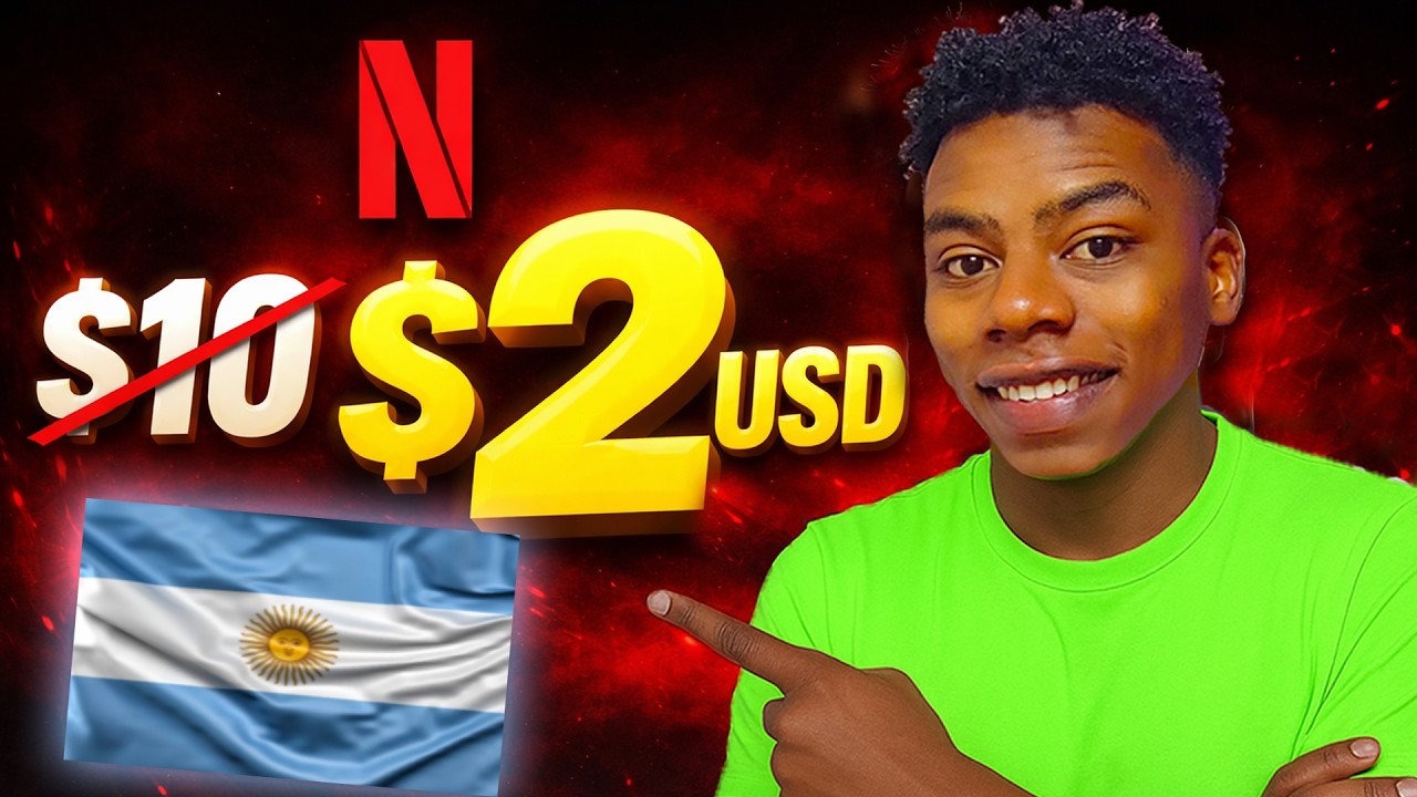 Netflix mas barato ARGENTINA | Contratar netflix mas barato desde argentina