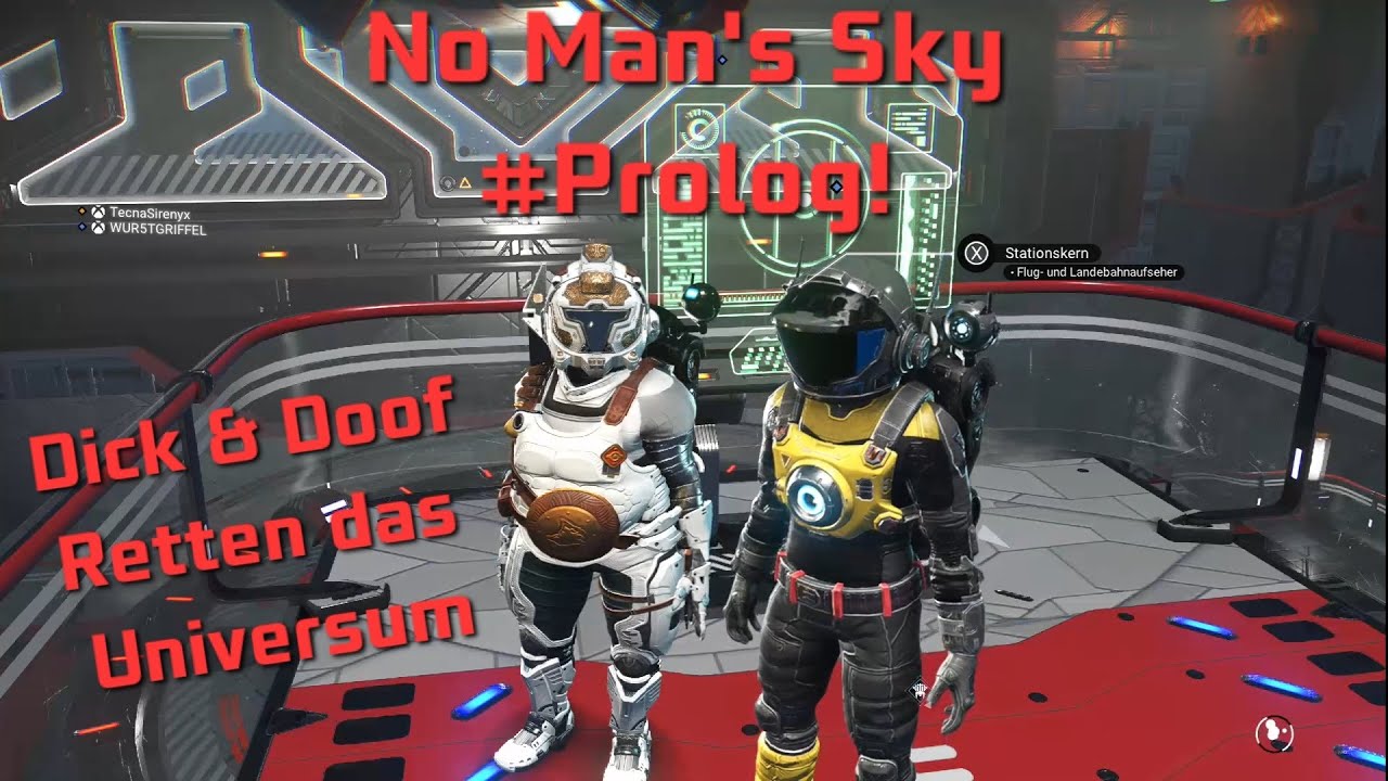 Die Sage von Dick und Doof - 💫No Man's Sky Prolog!🪐