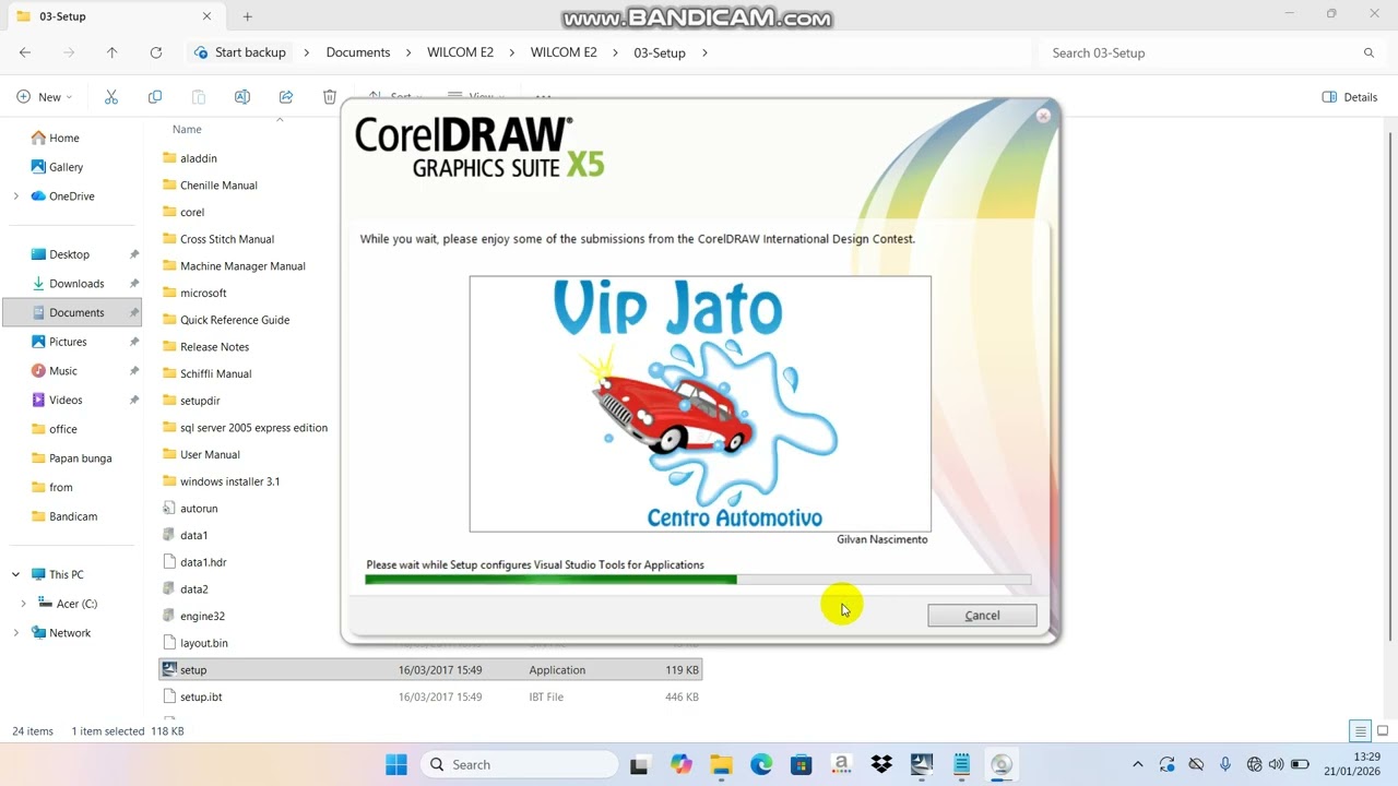 Cara install wilcom e2 , windows 11 single home, 64bit Part 2 #wilcom #installation 