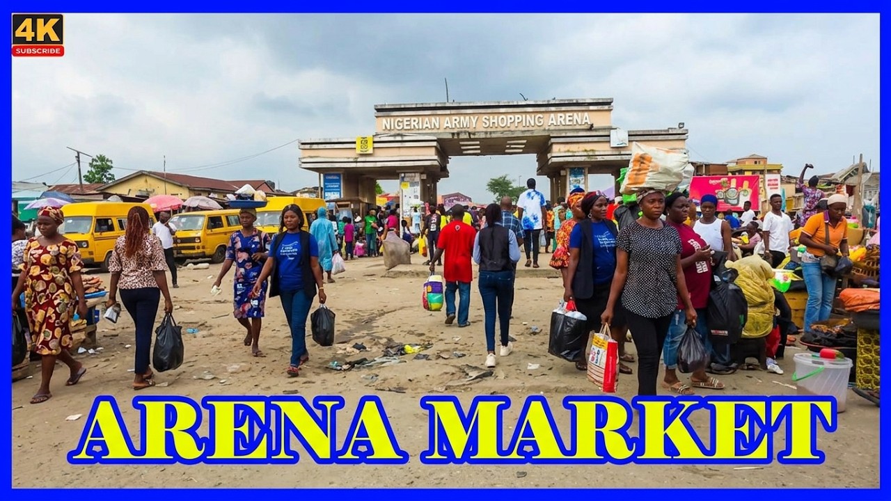 🇳🇬ARENA- The Most Organize and Cleanest Market in lagos-4k walking Tour-Oshodi-Lagos-Nigeria.