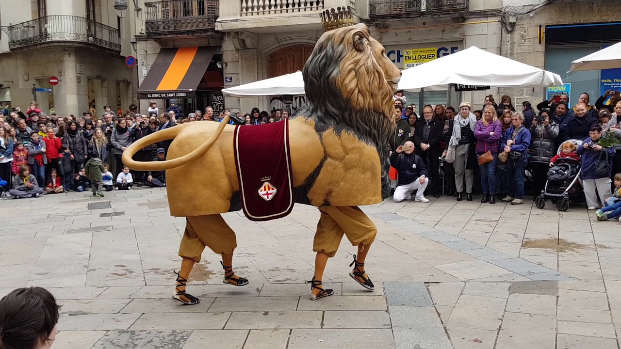 #SJO18 - Ball del Lleó de Manresa - Gegants, Barcelona