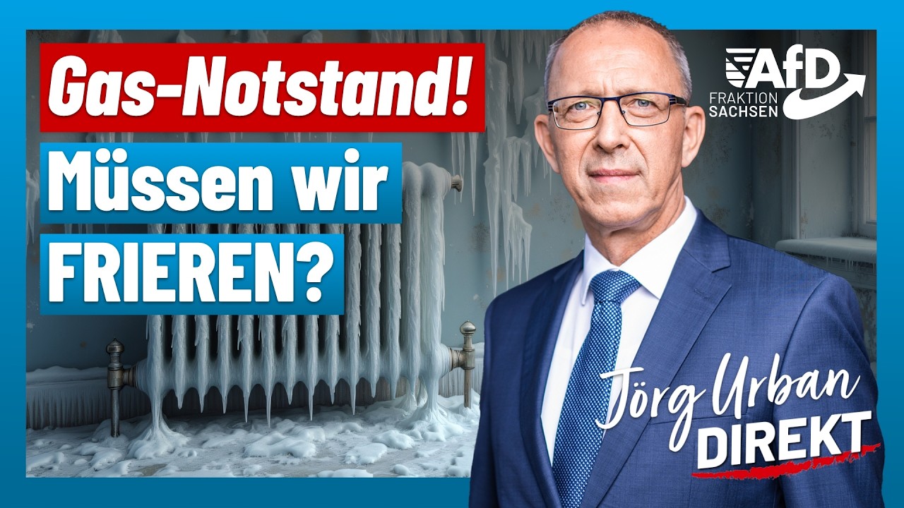 Gas-Notstand! Müssen wir frieren? | Jörg Urban Direkt