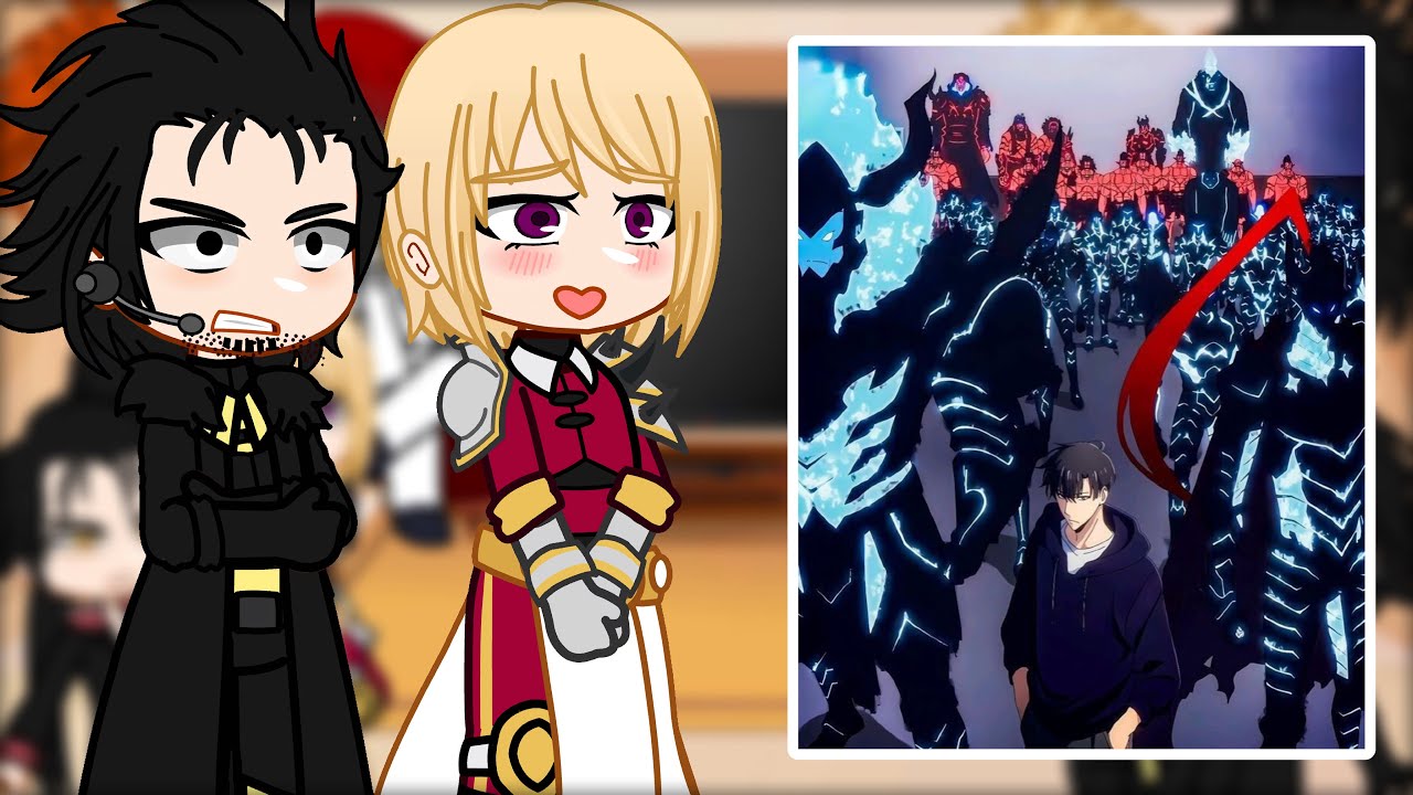 [FULL] Hunters react to Sung Jin-Woo || Solo Leveling - GC || GACHA REACT