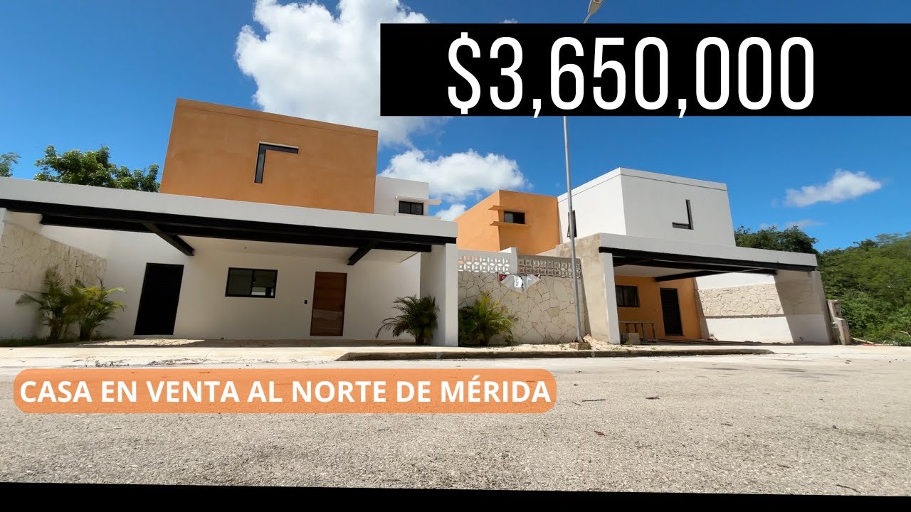 🏡✨ Casa con Piscina en zona Norte, Yucatán | 3 Recámaras | ¡Totalmente Equipada por $3,650,000 MXN!