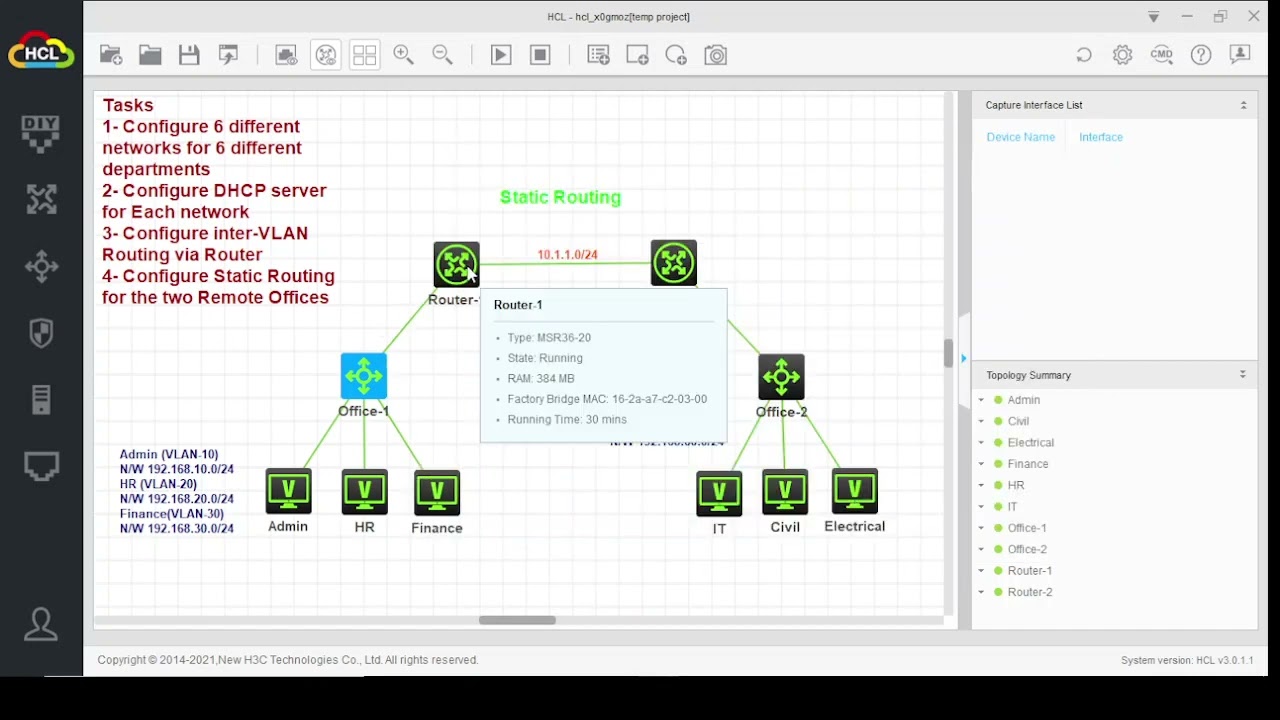 How to configure Static Routes on 