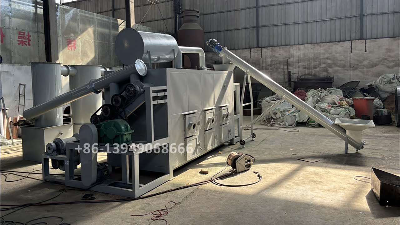 How to assemble and operate Continuous Carbonization Furnace