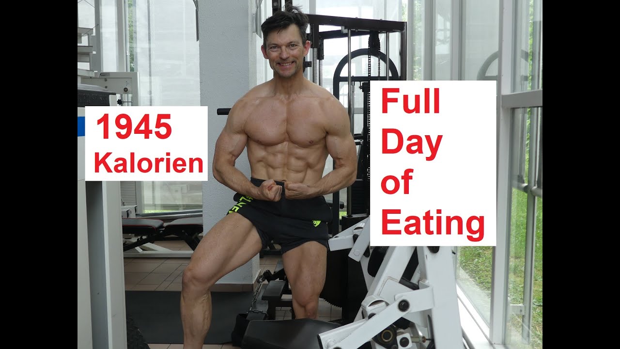 Full Day of Eating zur Fettreduktion - 1945 kca l - Economic Training