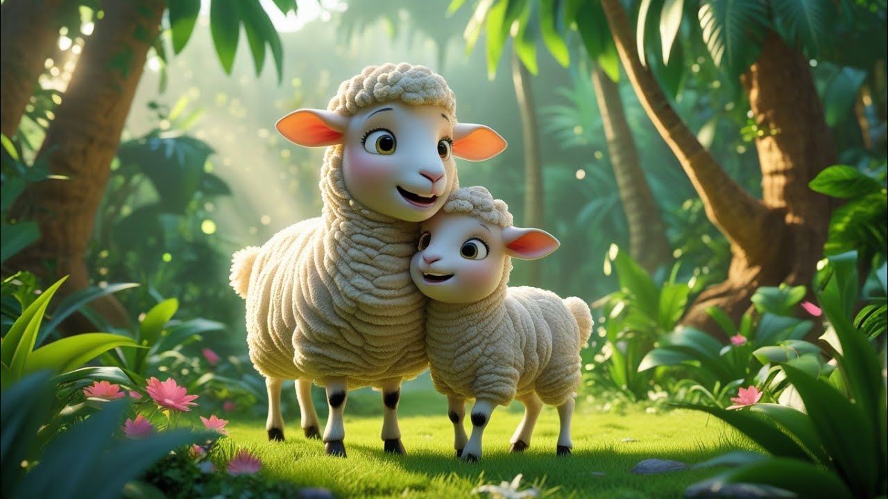 Maryam & the Little Lamb 🐑 | Islamic Nursery Rhyme for Kids | Compassion, Kindness & Duas”