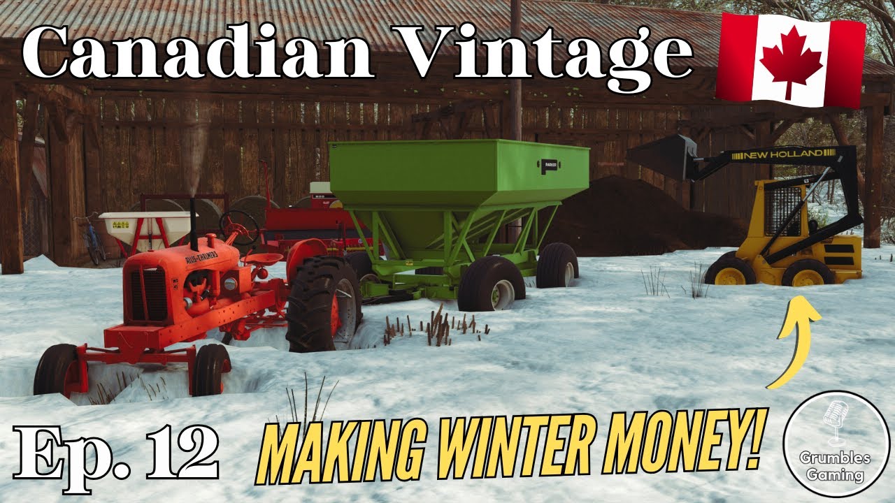 SNOWY SILAGE SELLING | Canadian Vintage | FS 25 | Episode 12
