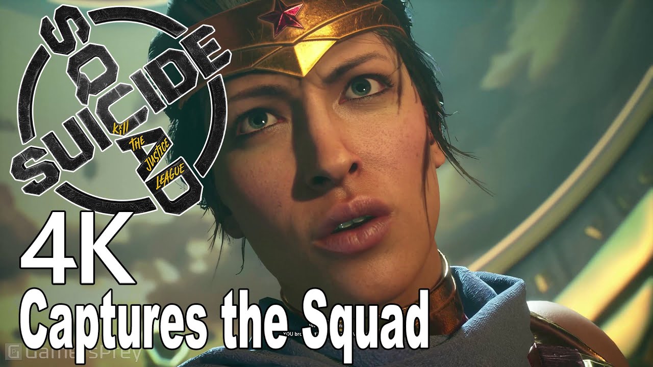 Wonder Woman Captures The Suicide Squad (Suicide Squad Kill the Justice League) 4K