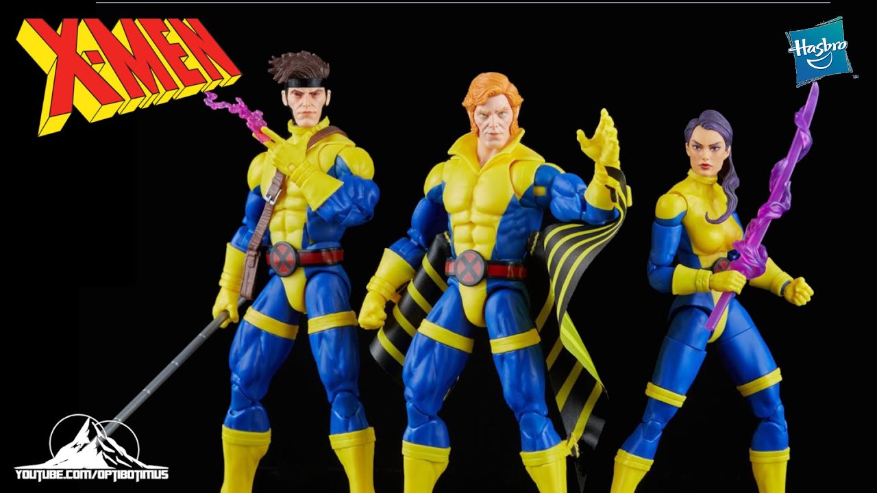 Marvel Legends Uncanny X-Men 60th Anniversary BANSHEE, GAMBIT and PSYLOCKE Video Review