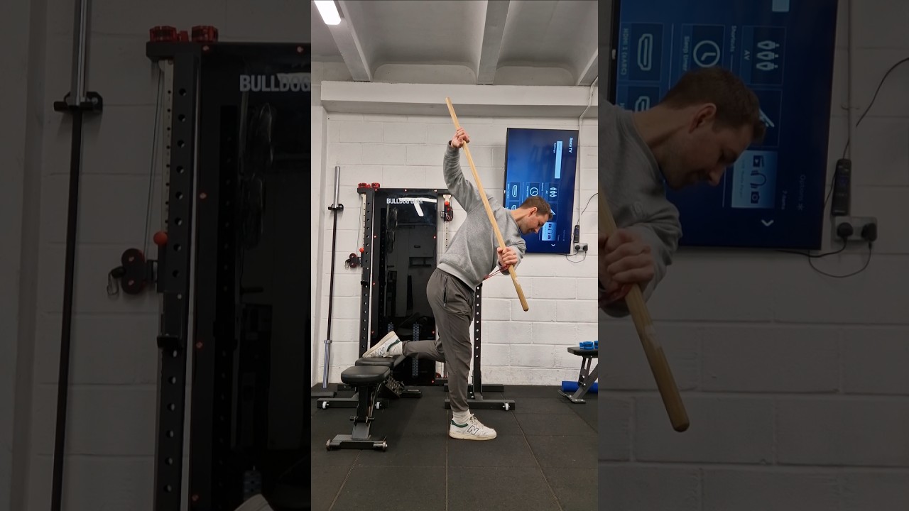 Golf Posture Banded Rotations