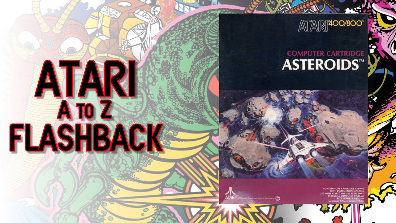 Asteroids for Atari 5200 is the lasteroids of Asteroids... for now | Atari A to Z Flashback