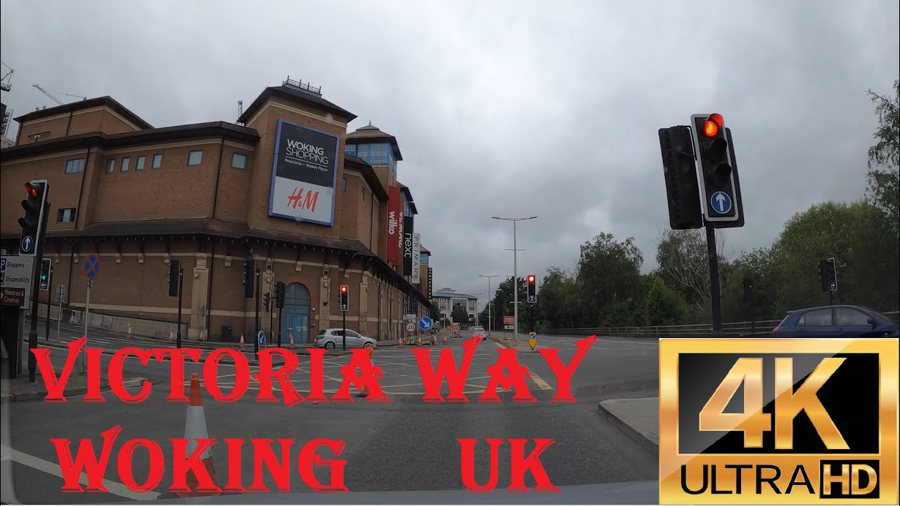 UK BY ROAD | Victoria Way Woking | Surrey | UK 🇬🇧