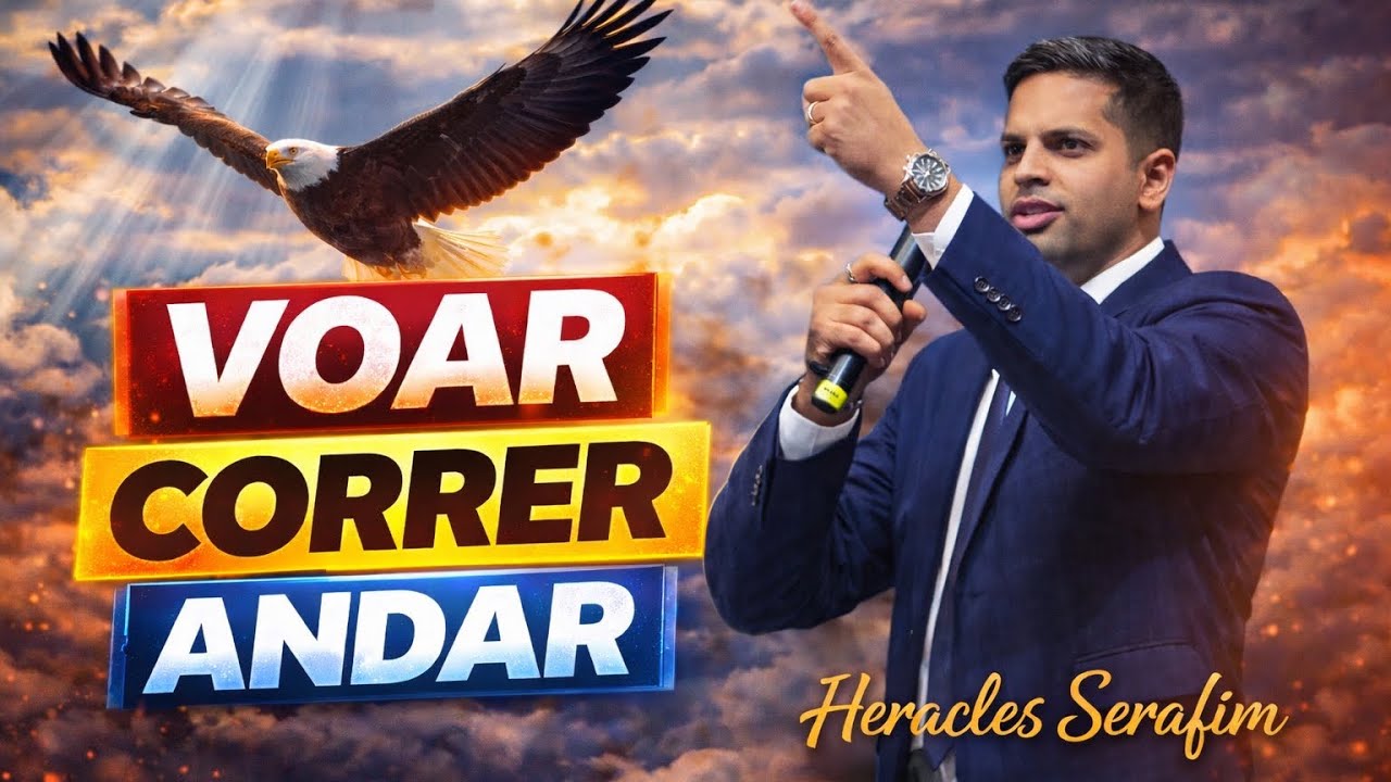 Heracles Serafim - Pregação AD central sede (Voar,corre e andar !!!)