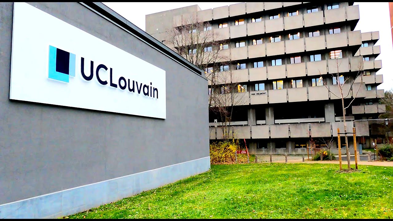 4K Louvain Katolik Üniversitesi | Yürüyüş | Reklam Yok | Müzik yok | Catholic University of Louvain