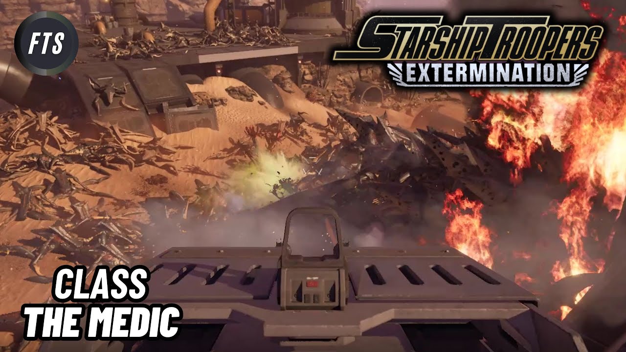 Starship Troopers: Extermination | Advance and Secure | Medic | Hard | No Commentary | #260