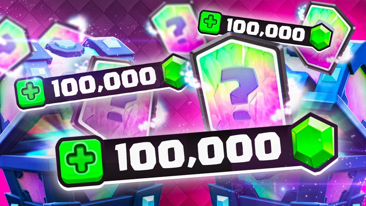 MASSIVE 100,000 GEM SPENDING SPREE! (Clash Royale)