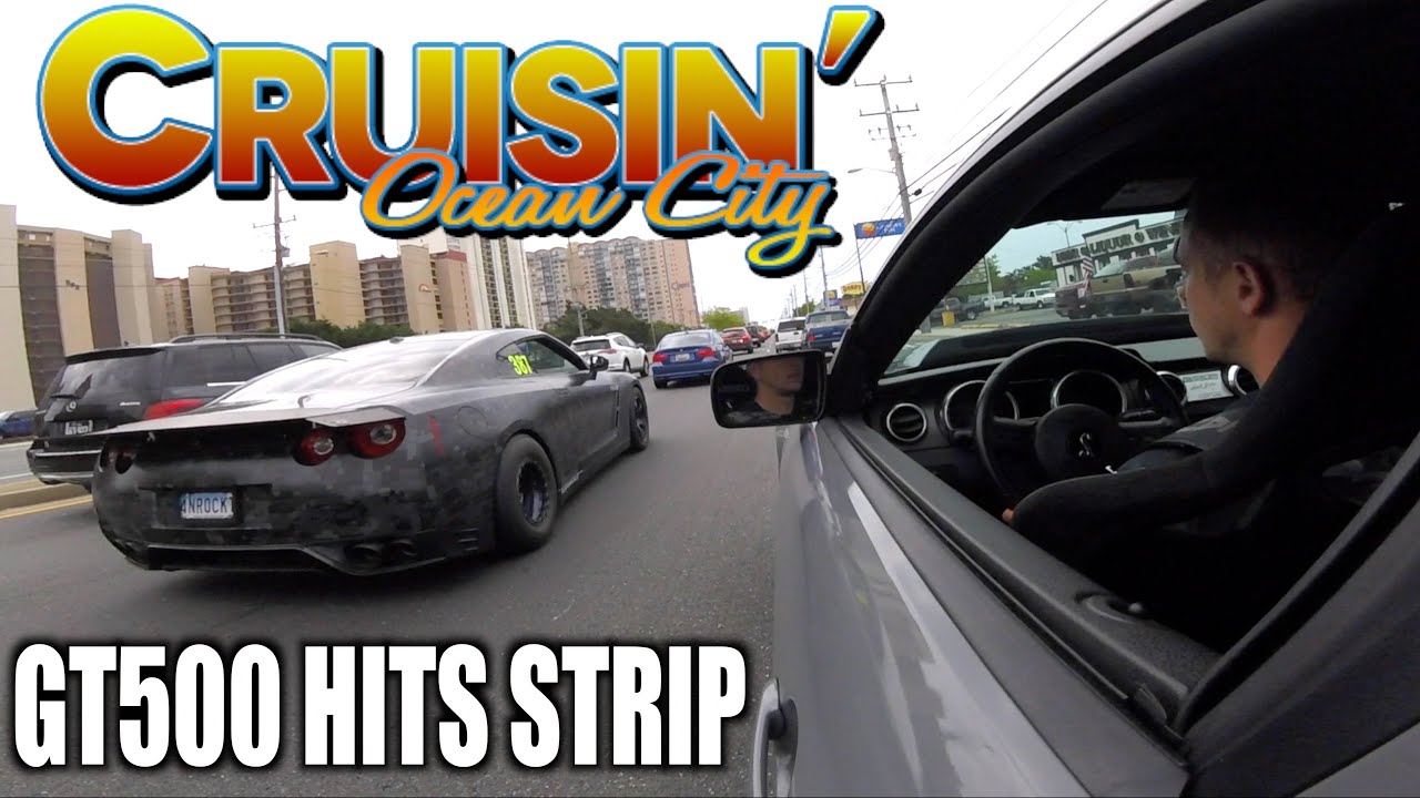CRUISIN' OCEAN CITY 2019 - GT500 takeover Part 2