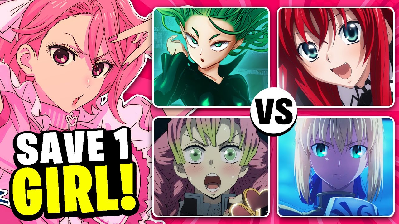 CHOOSE YOUR FAVORITE ANIME GIRL! 🔥💘 The Best Waifus