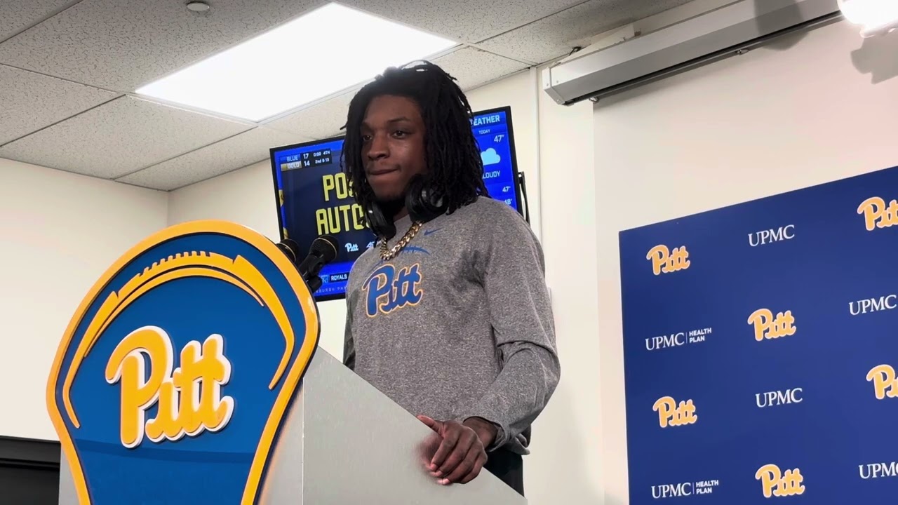 Pitt WR Cataurus Hicks Talks Spring Game 65-yard TD | 4/12/2025 | PSN