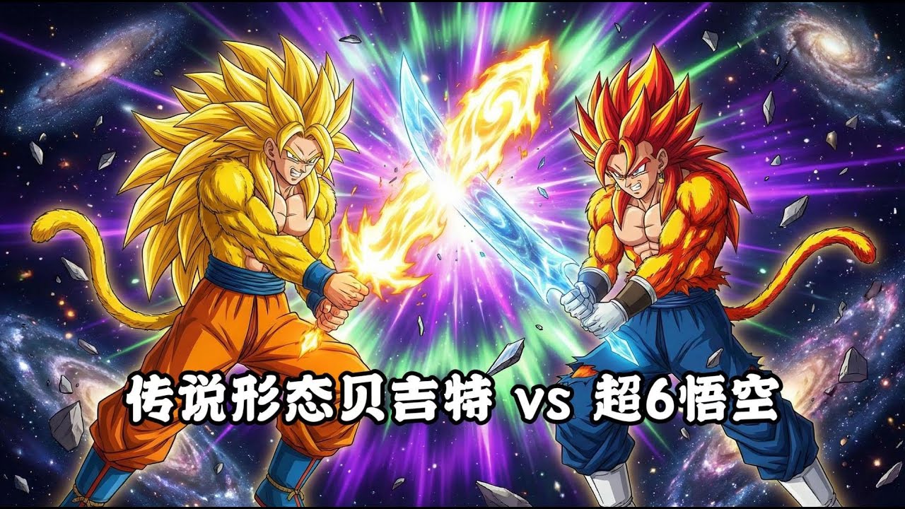 【重启悟空75】传说形态贝吉特，对战超6悟空