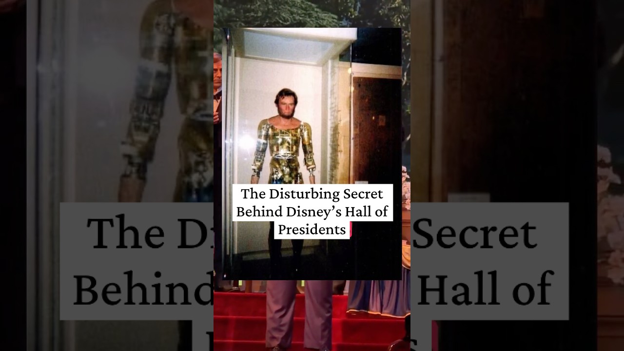 Аниматронные президенты Disney двигаются, когда на них никто не смотрит