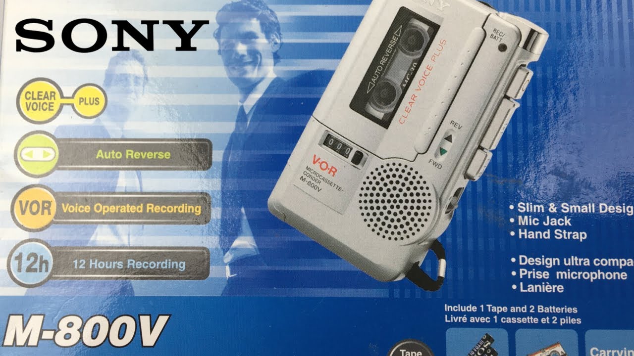 Sony microcassette corder M800V repair