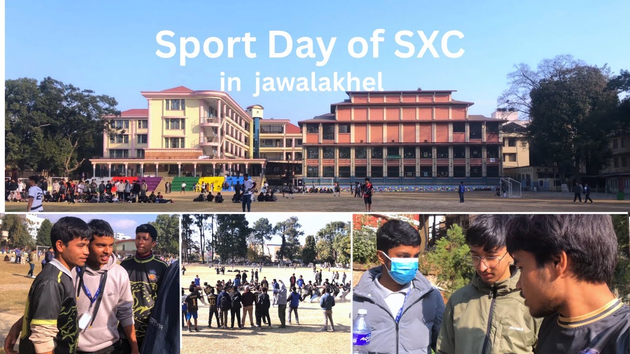 Sport Day of Saint Xavier's College in jawalakhel