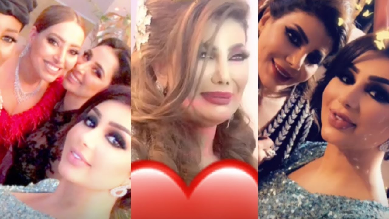 هنادي الكندري في عرس بنت الهام الفضالة