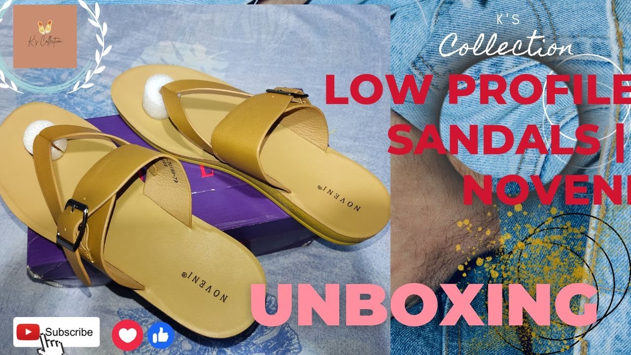 NOVENI | Low Profile Sandals #kscollection  #Noveni