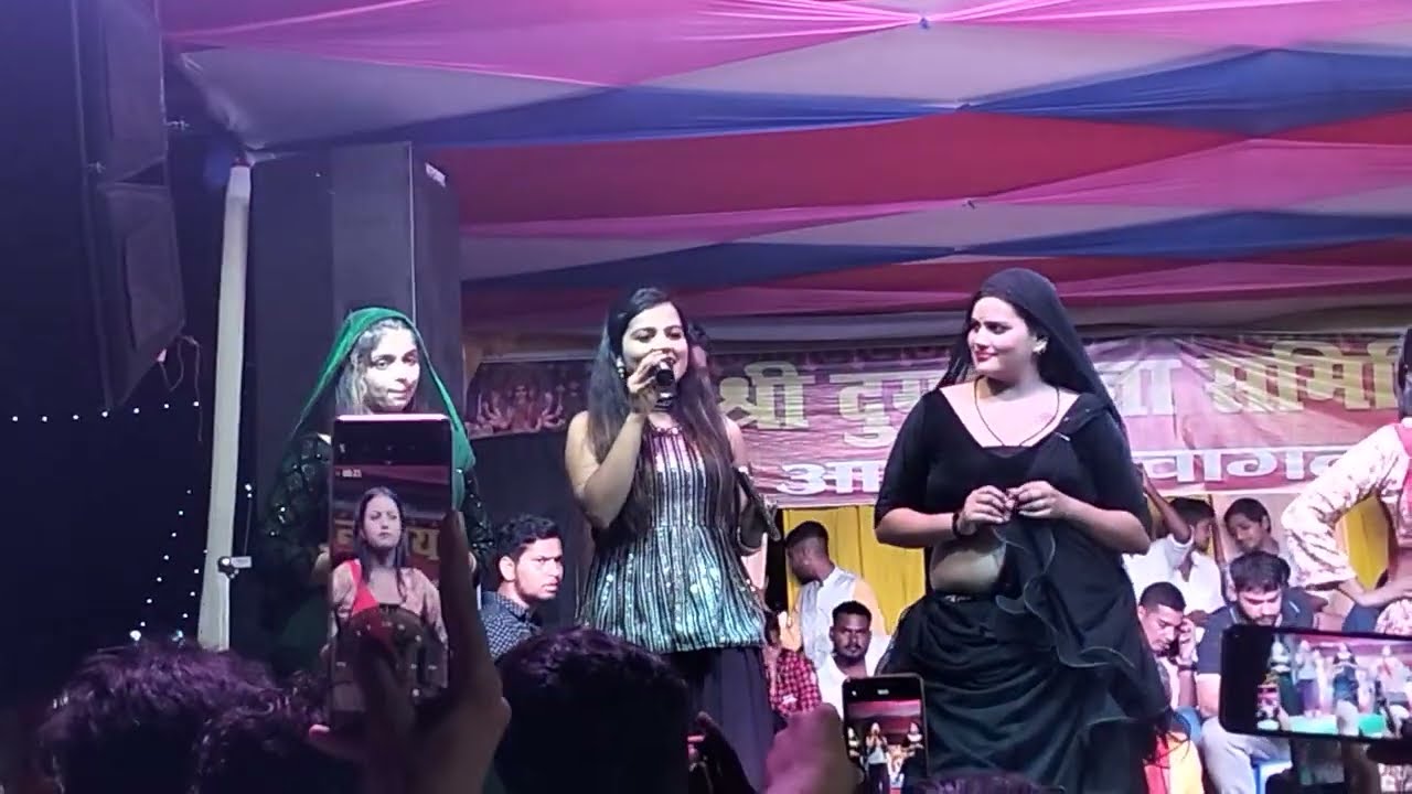 (Khushi Kakkar) Arrah Narayanpur Bhojpur Bihar Sateg Show Durga Puja Narayanpur