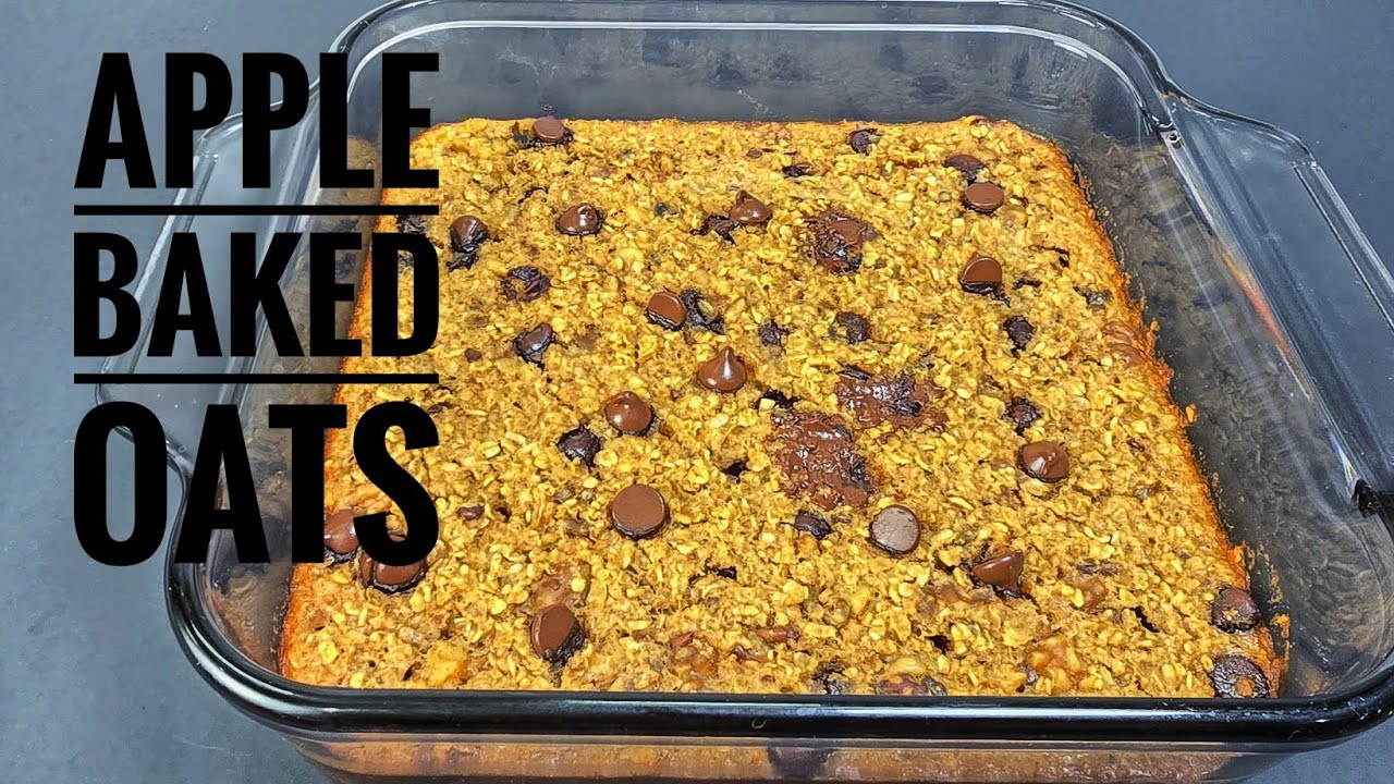 Chocolate Chip Baked Oats | Healthy & Delicious Breakfast Recipe