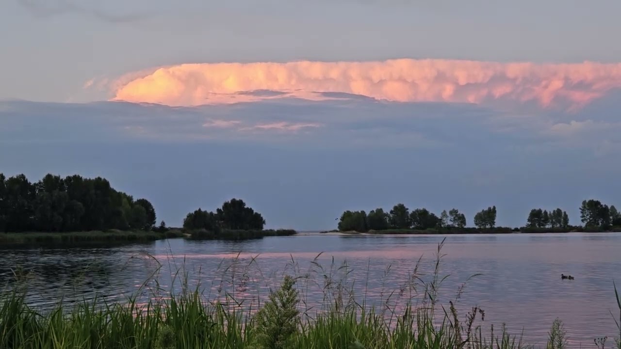 Harmony of nature...    #atmosphericvideo #nature #relaks #river #sky #harmony  