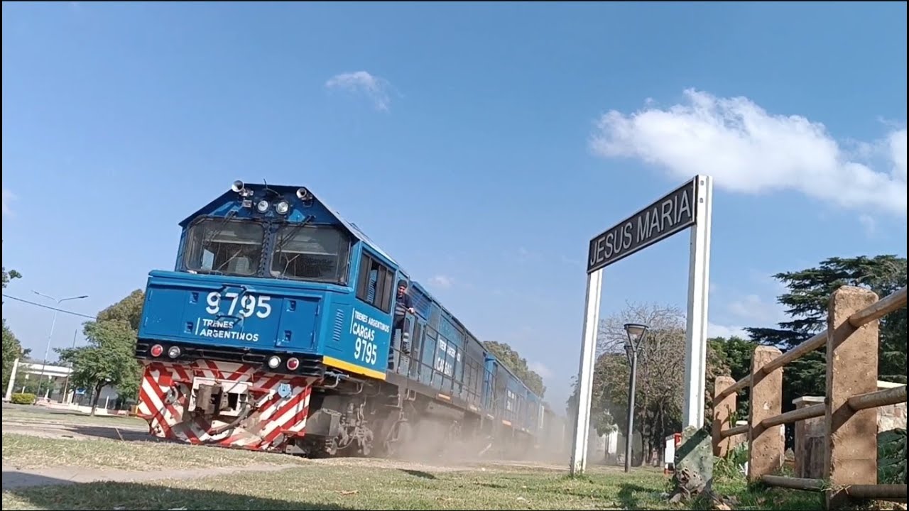 Trenes Argentinos Cargas por la provincia de C&oacute;rdoba - Belgrano Cargas