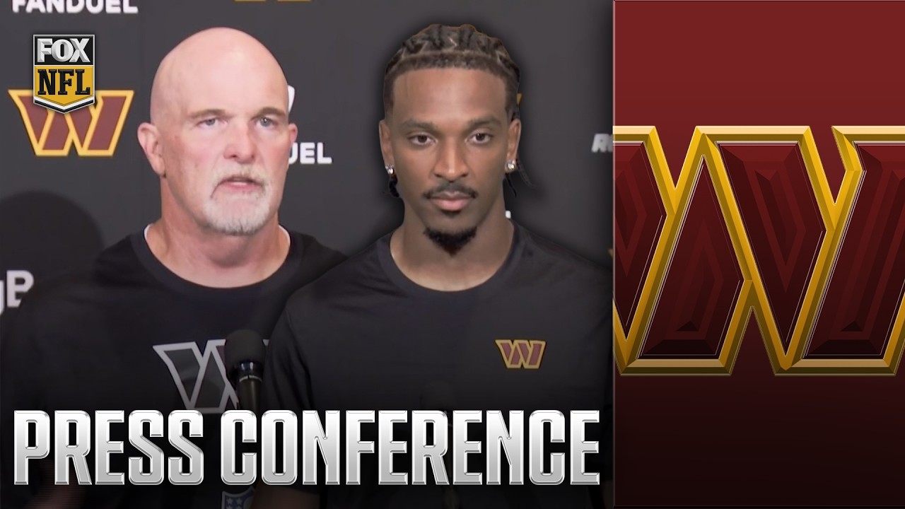 Postgame Press Conference: Commanders&rsquo; Jayden Daniels & HC Dan Quinn on Week 1 Loss to Eagles