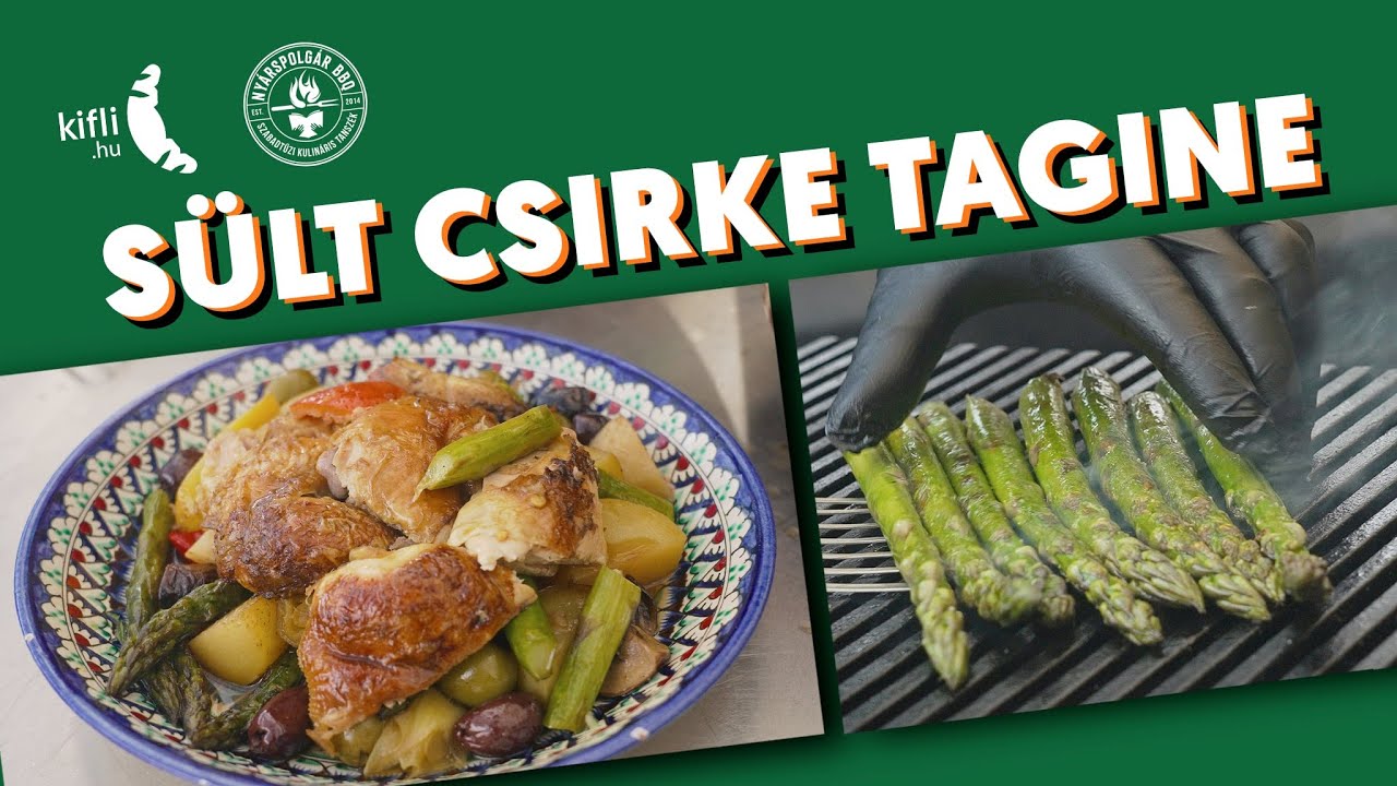 Sütés-főzés szabadtűzön – tagine-ban sült csirke