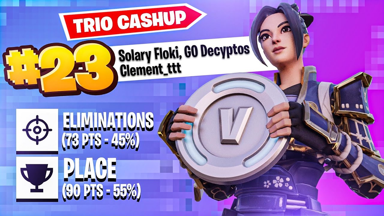 FLOKI | 23ÈME EN CASH CUP TRIO avec DECYPTOS & CLEMENT 💰 675$