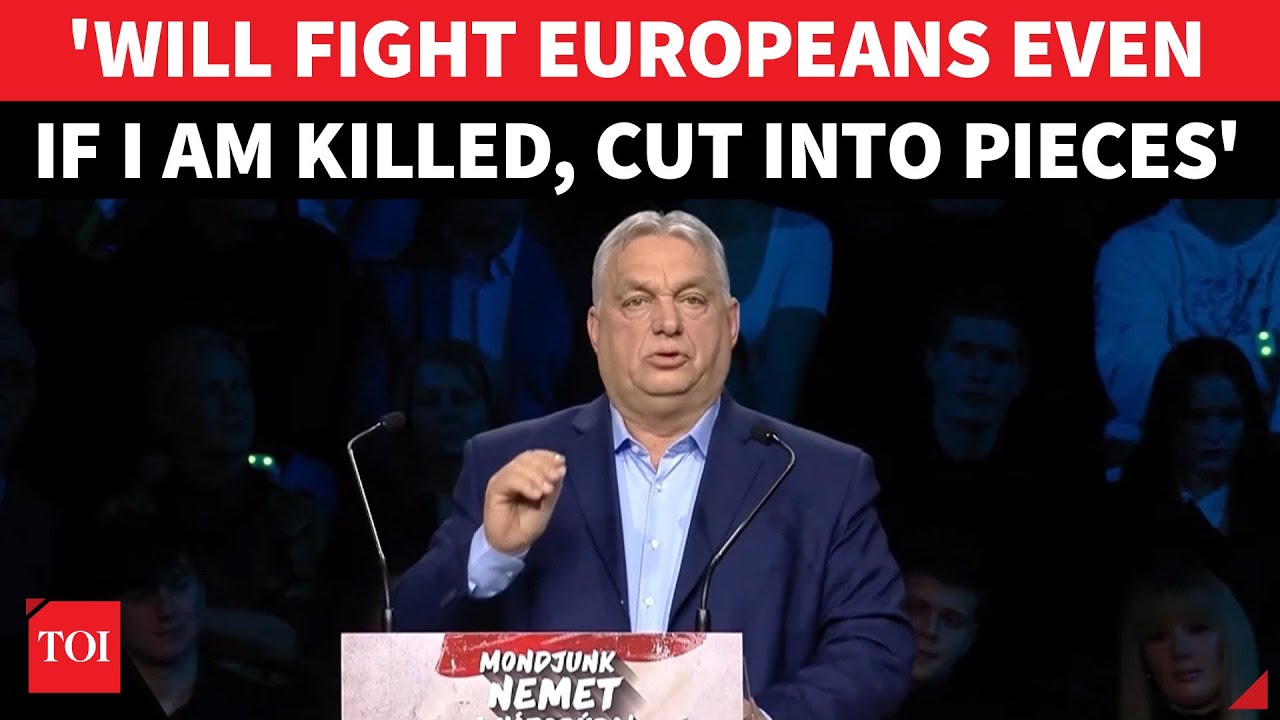 'Chop Me Into Pieces... I'll Still Fight EU Over Ukraine': Orban's Bombshell 'World War' Warning
