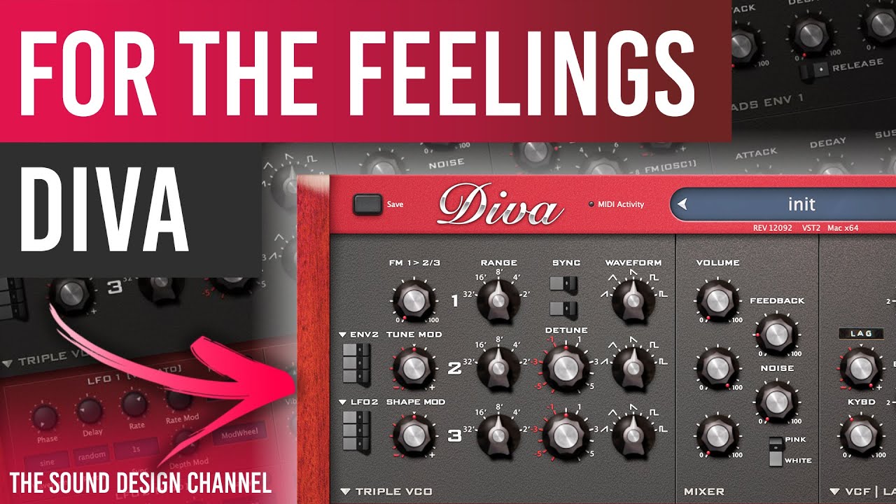 DIVA Tutorial | Beautiful Pad for Melodic House and Techno | Ben B&ouml;hmer