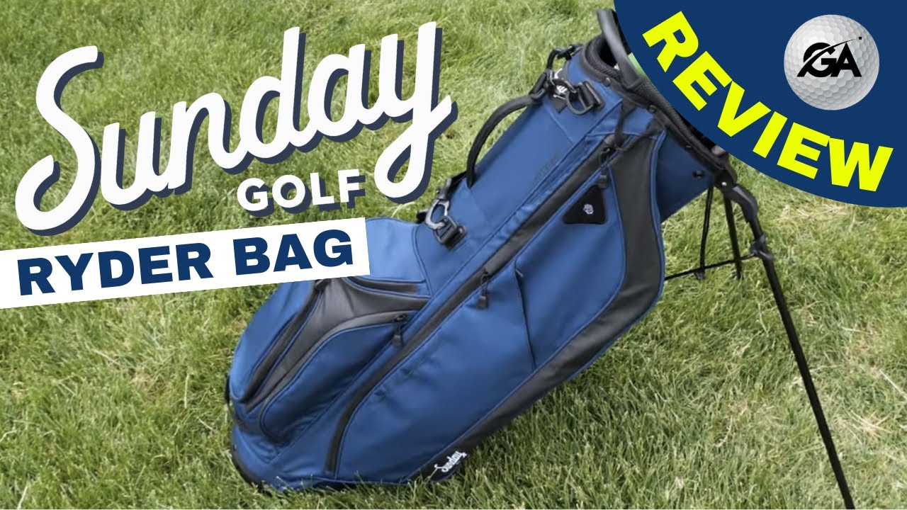 Обзор сумки Sunday Golf Ryder | Легкая сумка Stand Bag