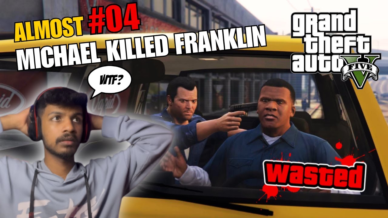 “Michael ALMOST Killed Franklin! 😱 | GTA 5 Funny Gameplay #04”