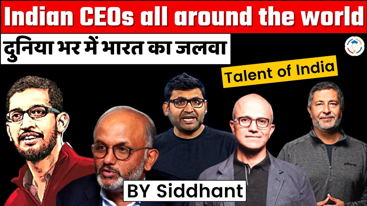 Indian CEO all around the world - All you need to know