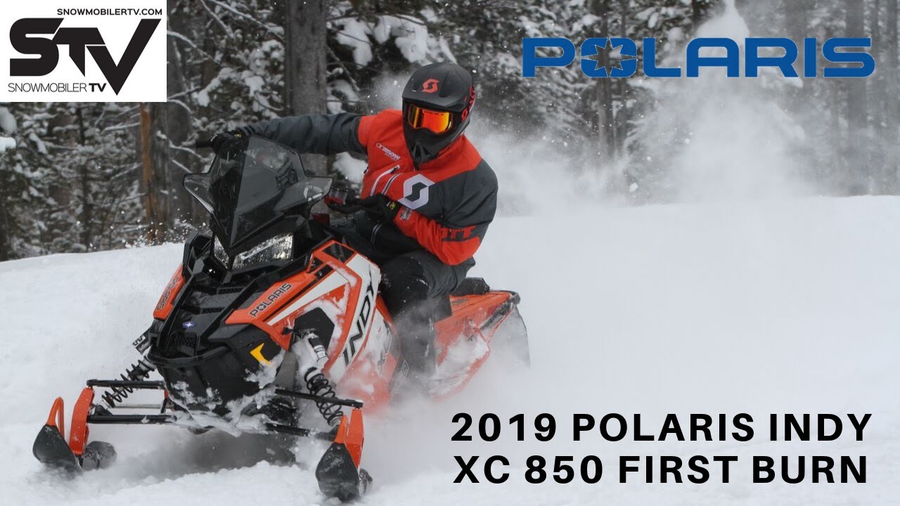 2019 Polaris Indy XC 850 First Burn